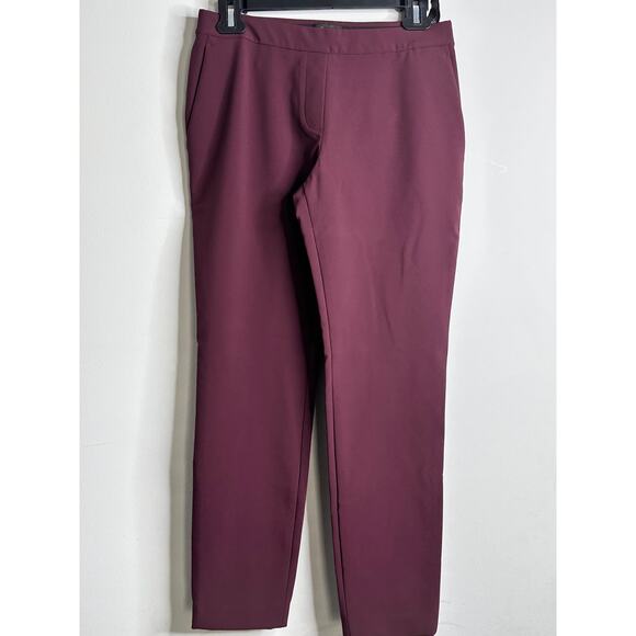 Theory Thaniel Twill Slim-Fit Crop Pants - Picture 1 of 4